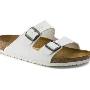 white Birkenstocks